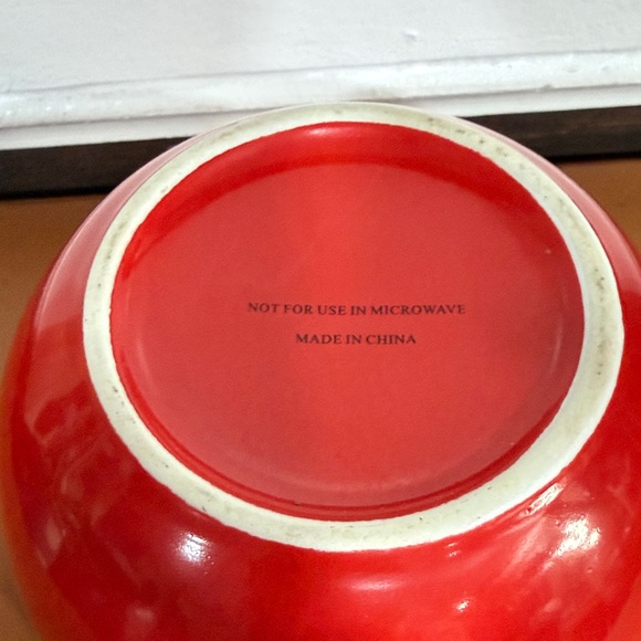 Givenchy Red and Gold Coffee Mug - Picture 7 of 7